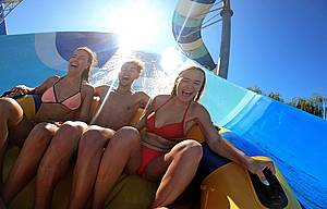 How to master water slides at Tatralandia with a smile 